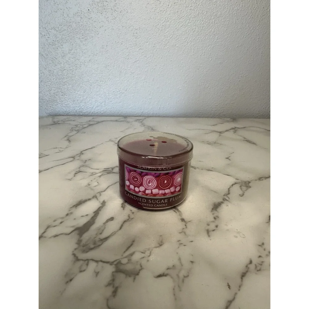 3 Bath & Body Slatkin &‎ Co Mini Holiday Scent Candles. Gingerbread. 1.6oz